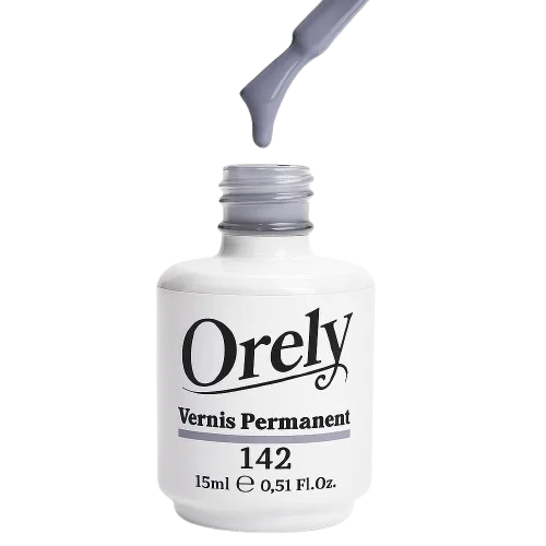Vernis Semi-Permanent ORELY N°142 – Gris Élégant et Moderne