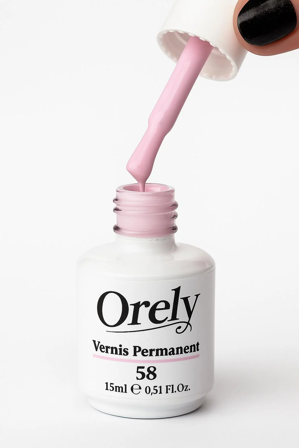 Vernis semi-permanent ORELY N°58 - Rose Vintage Doux
