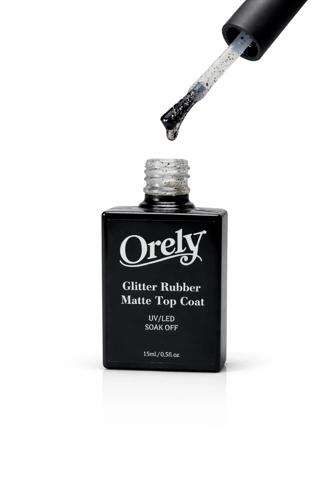 Glitter Rubber Matte Top Coat 08