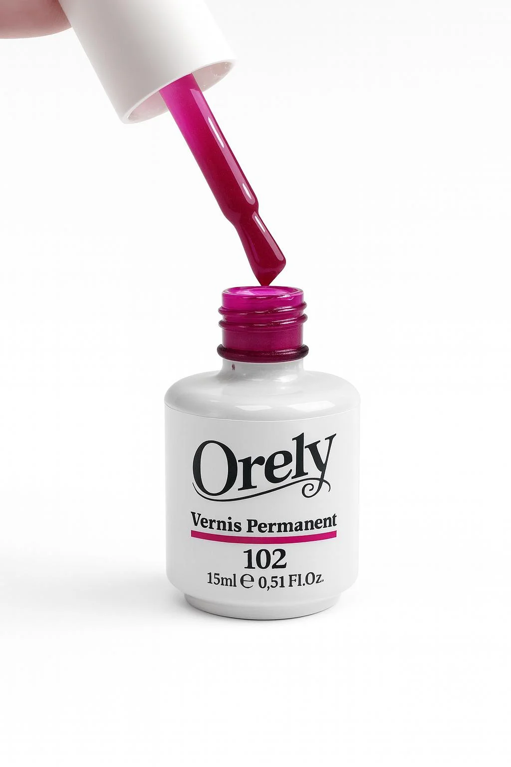 Vernis Semi-Permanent ORELY N°102 – Fuchsia Intense