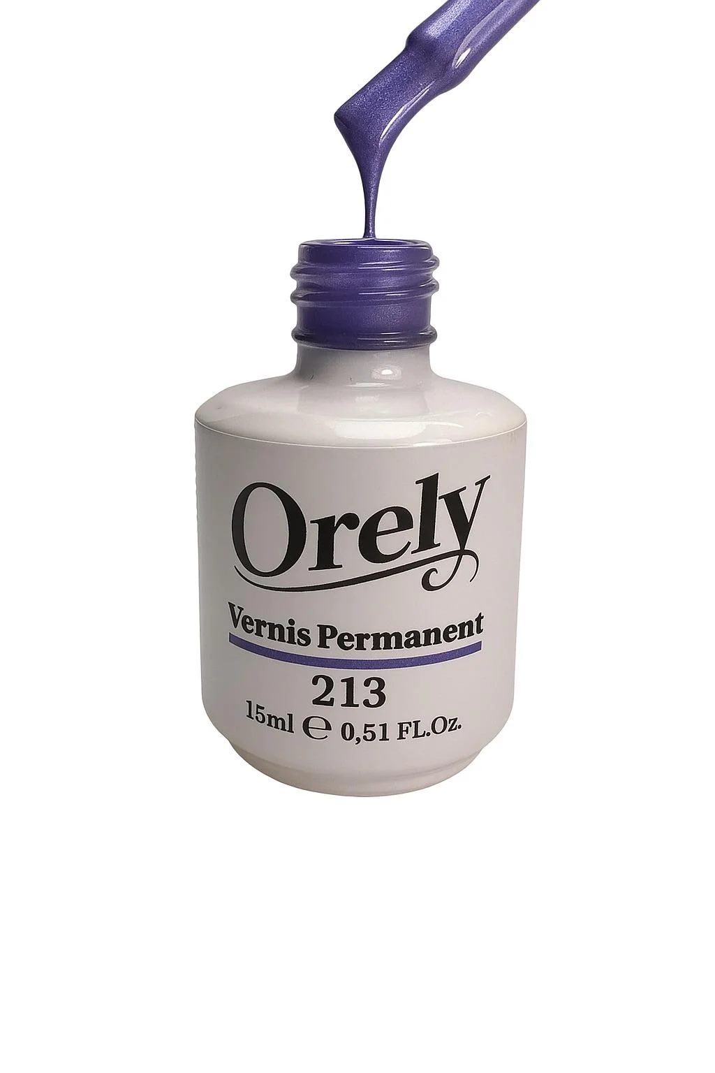 Vernis Semi-Permanent ORELY N°213 – Violet Irisé Élégant