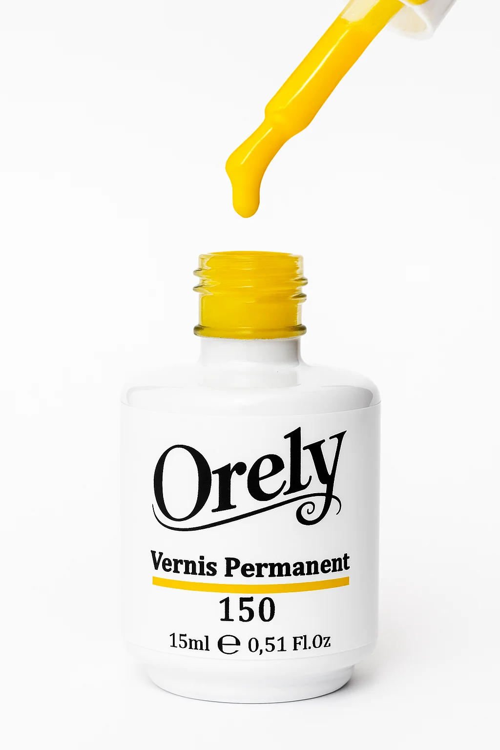 Vernis Permanent ORELY N°150 – Jaune Lumineux &amp; Énergie Solaire