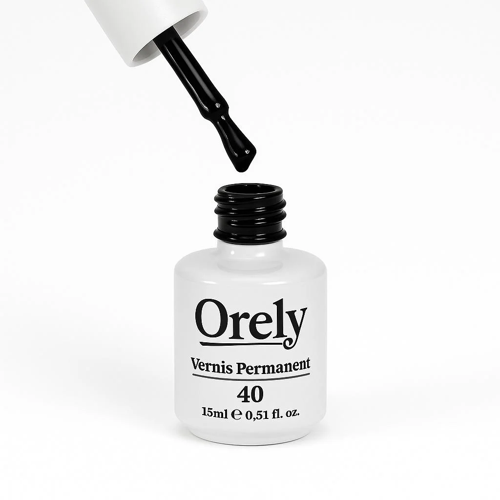 Vernis Semi-Permanent ORELY N°40 – Noir Intense