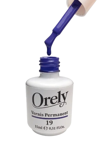 Vernis Semi-Permanent ORELY N°19 – Bleu Royal Intense