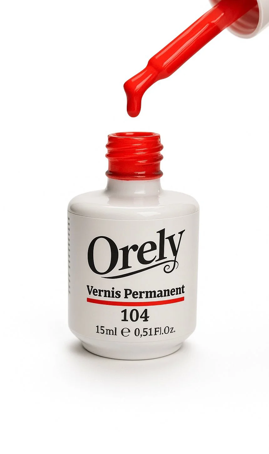Vernis Semi-Permanent ORELY N°104 – Rouge Corail Lumineux