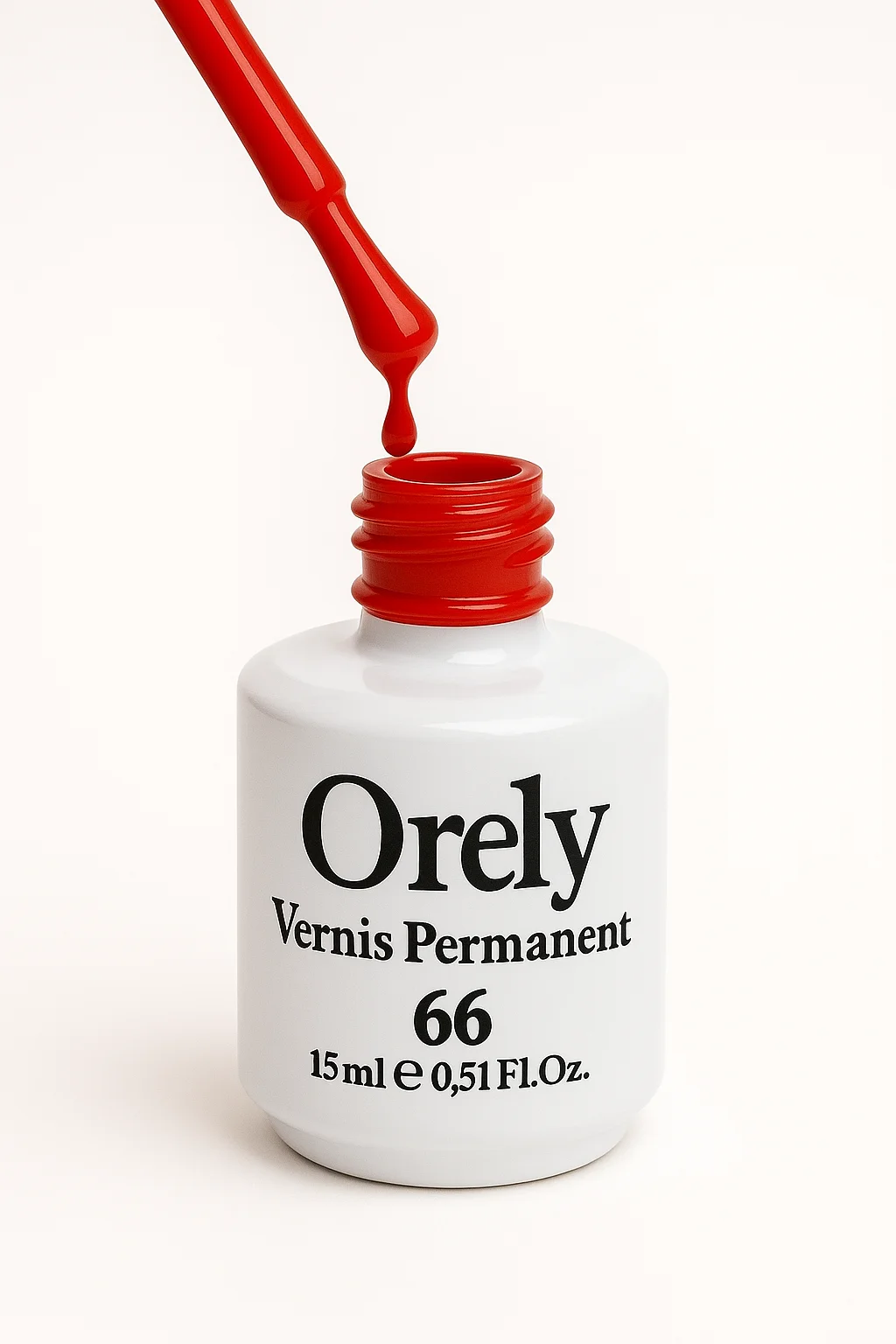 Vernis Semi-Permanent ORELY N°66 – Rouge Classique Intemporel
