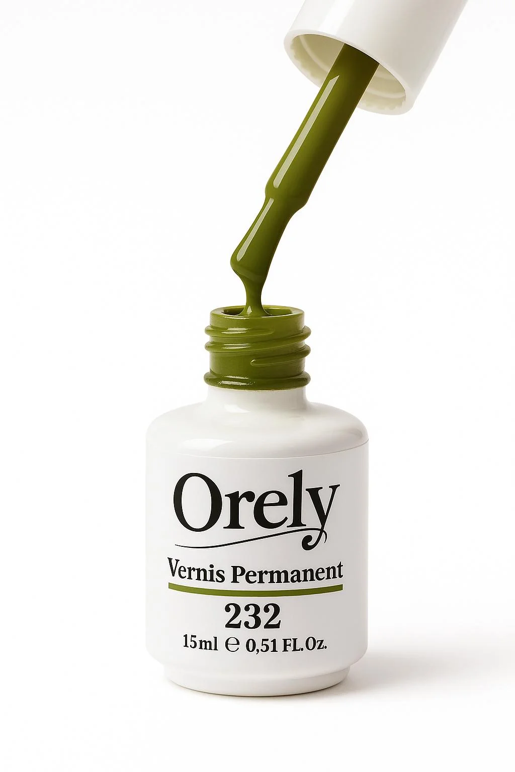 Vernis Semi-Permanent ORELY N°232 – Vert Olive Chic