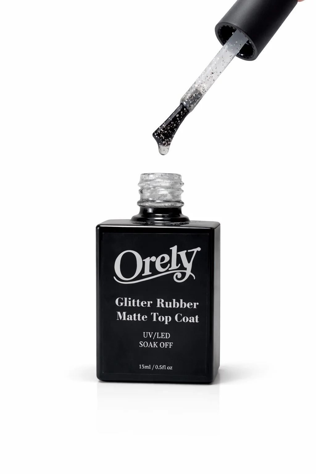 Glitter Rubber Matte Top Coat 07