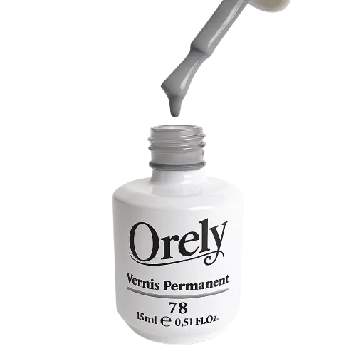 Vernis Semi-Permanent ORELY N°78 – Gris Perle Élégant